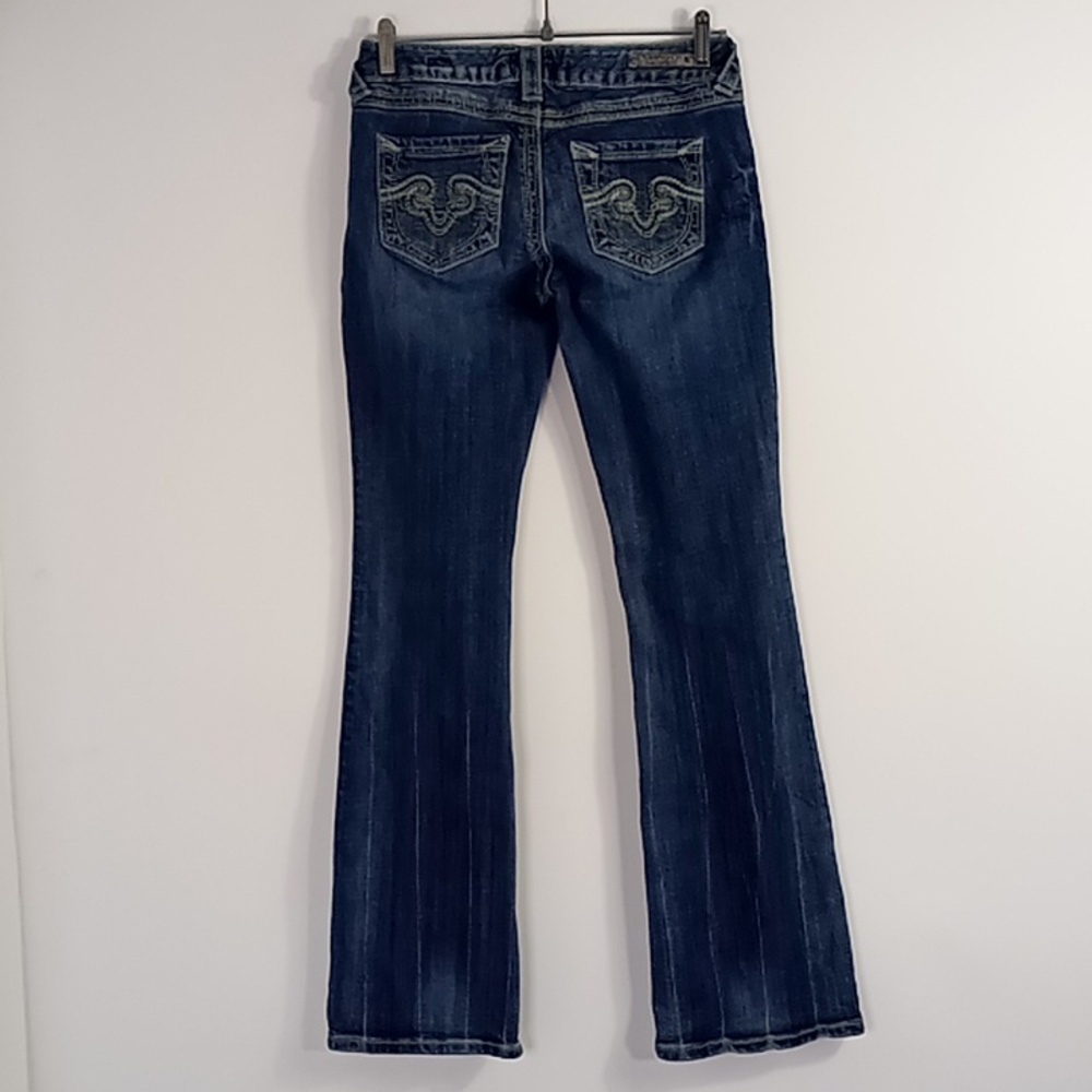 ReRock for Express Boot Faded Blue Jeans Size 2R